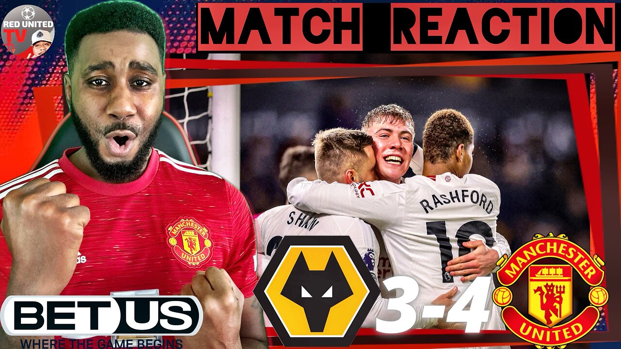 WOLVES 3-4 MANCHESTER UNITED | FAN REACTION | Premier League - Ivorian Spice Reacts