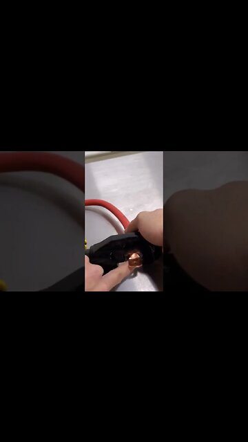 Crimping Battery Lugs #Crimpingtool #BatteryLug #wire #wiring