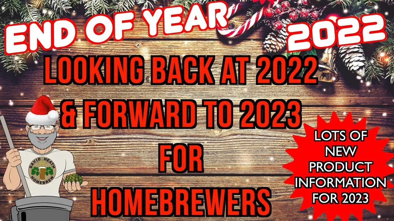 New HomeBrew Products for 2023 End of Year 2022 For HomeBrewers
