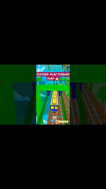 PLAY SUBWAY SURF FINALLY SUCCEED 👍🏻