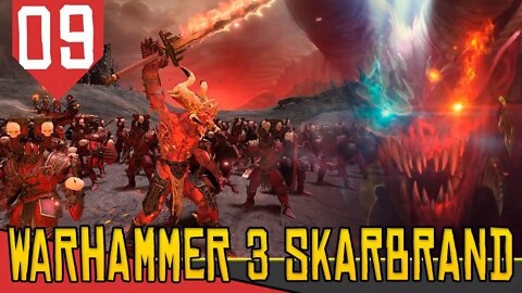 HUMANOS de Khorne Brilhando - Total War Warhammer 3 Skarbrand #09 [Série Gameplay Português PT-BR]