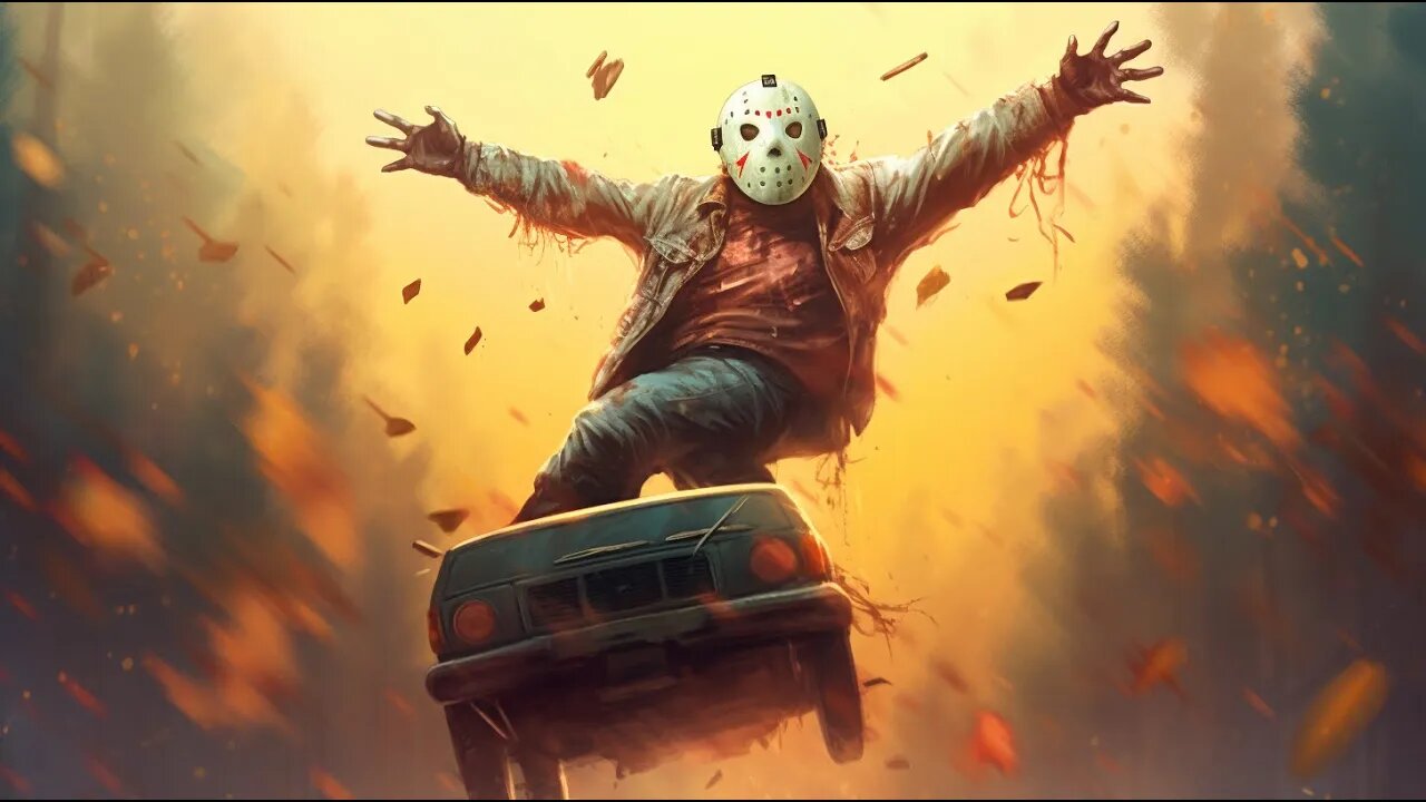 Jason Throws Car Around On Friday The 13th The Game