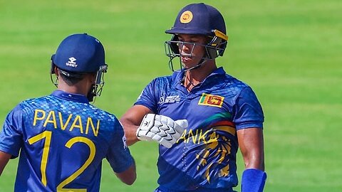 Sri Lanka vs Afghanistan match highlights Inning