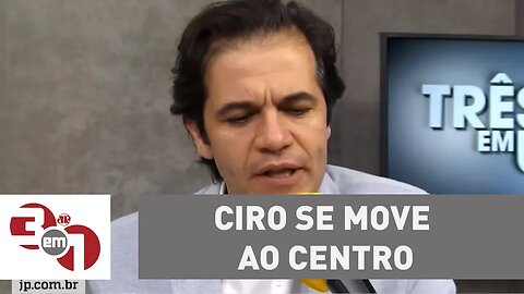 Ciro se move ao centro