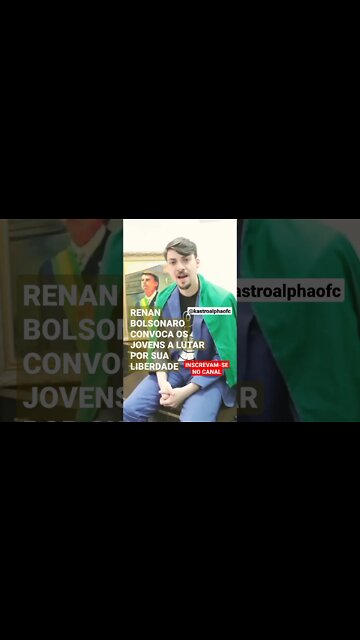FILHO DE BOLSONARO CONVOCA OS JOVENS A LUTAR PELA LIBERDADE #shorts #brasil #bolsonaro
