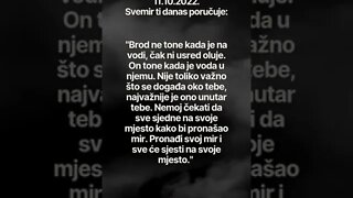 ATMA 💙 Poruka Svemira 11.10.2022.