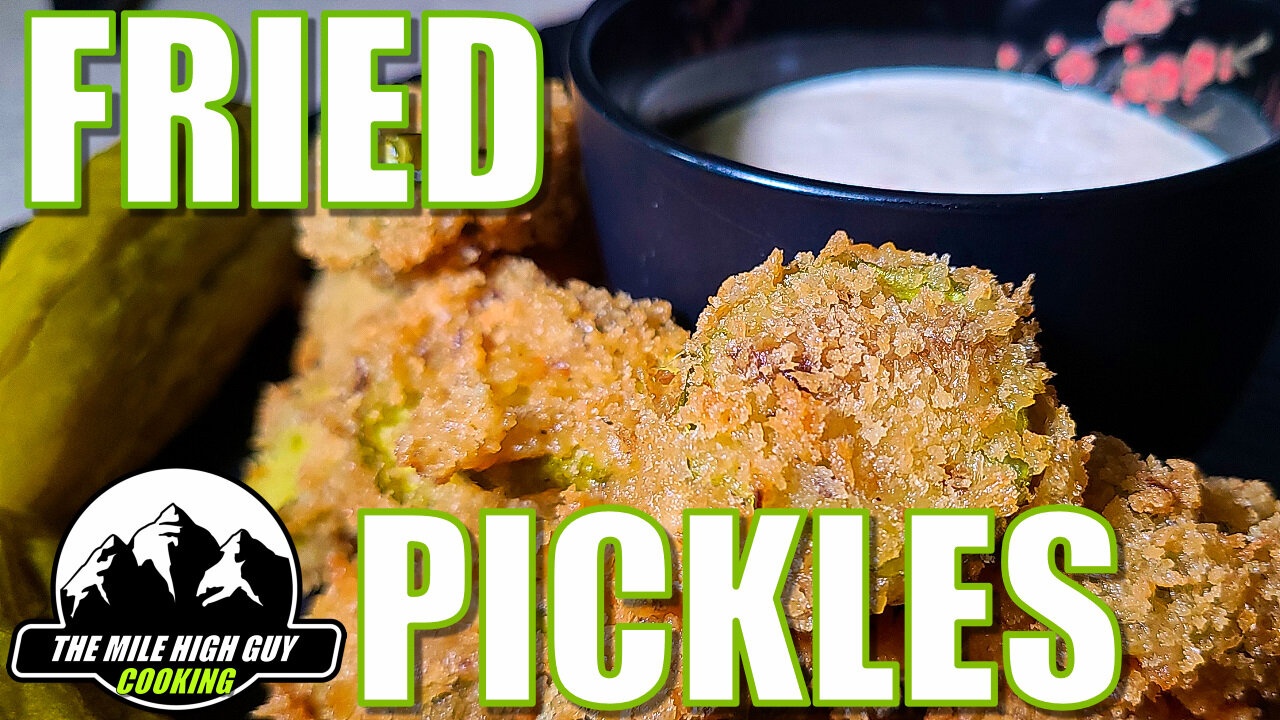 Delicious Fried Dill Pickles