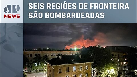 Rússia é alvo de um dos maiores ataques de drones desde o início do conflito