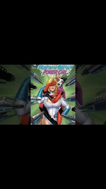 Harley Quinn & Power Girl Team Up Covers