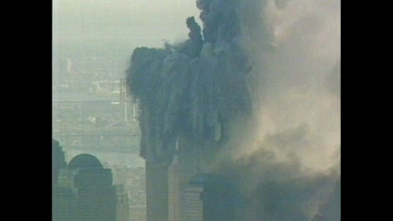 "Nuclear Blackout" seen in Helicopter footage of WTC1 destruction on 9/11