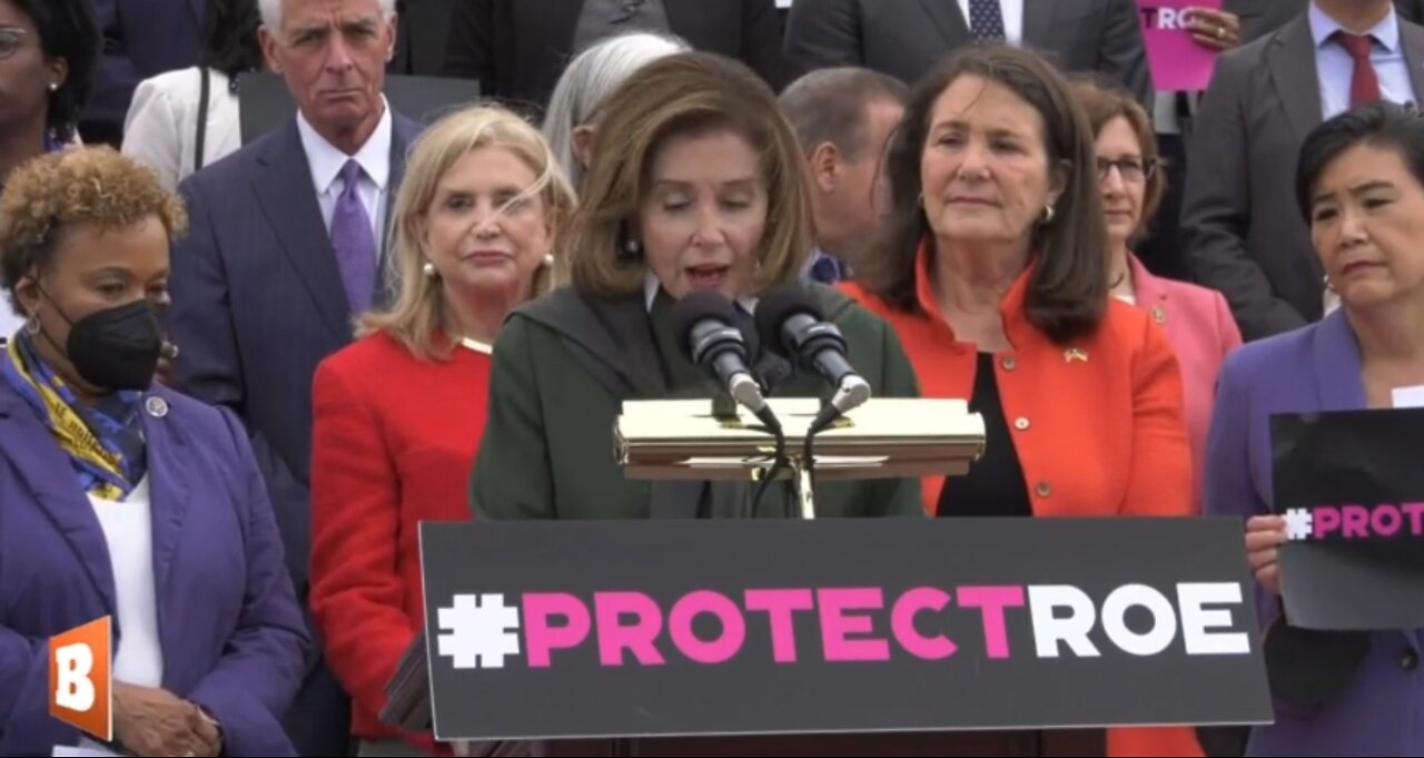 LIVE: Nancy Pelosi Holding News Conference on Abortion...