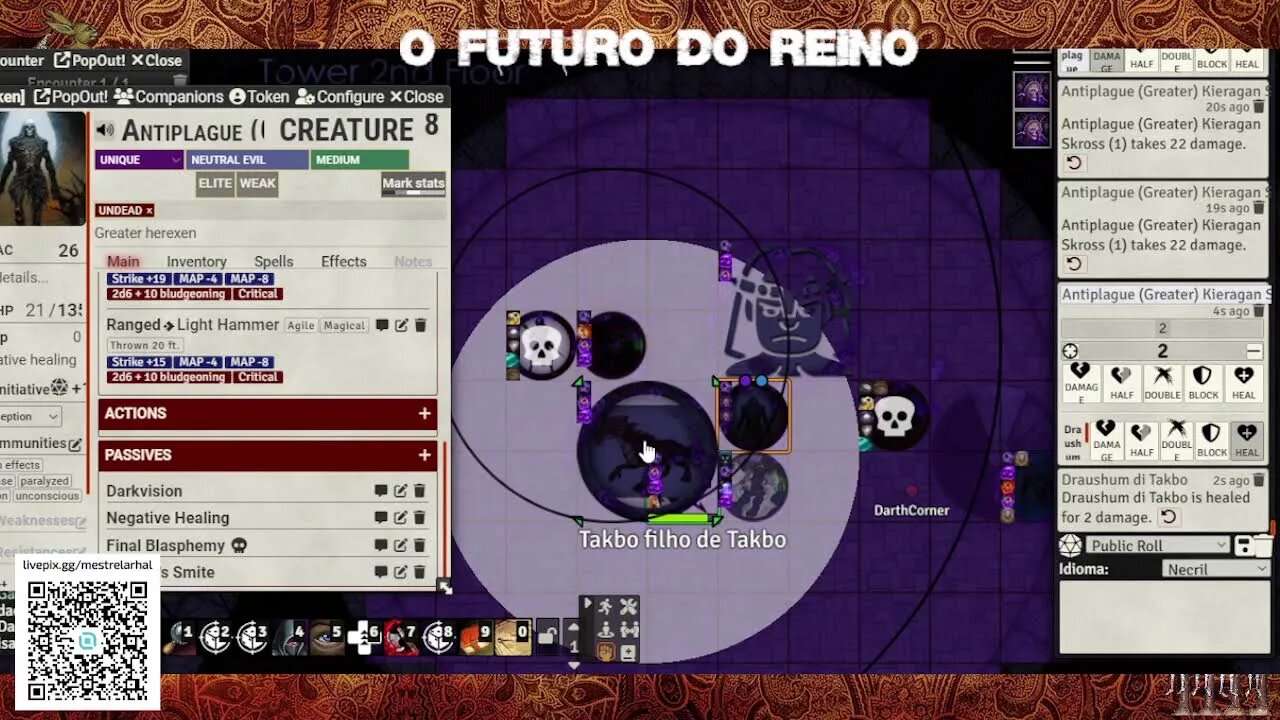 O Futuro do reino - Pathfinder 2E - CAP04EP05