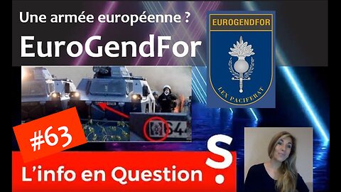 Une armée européenne ? EuroGendFor.