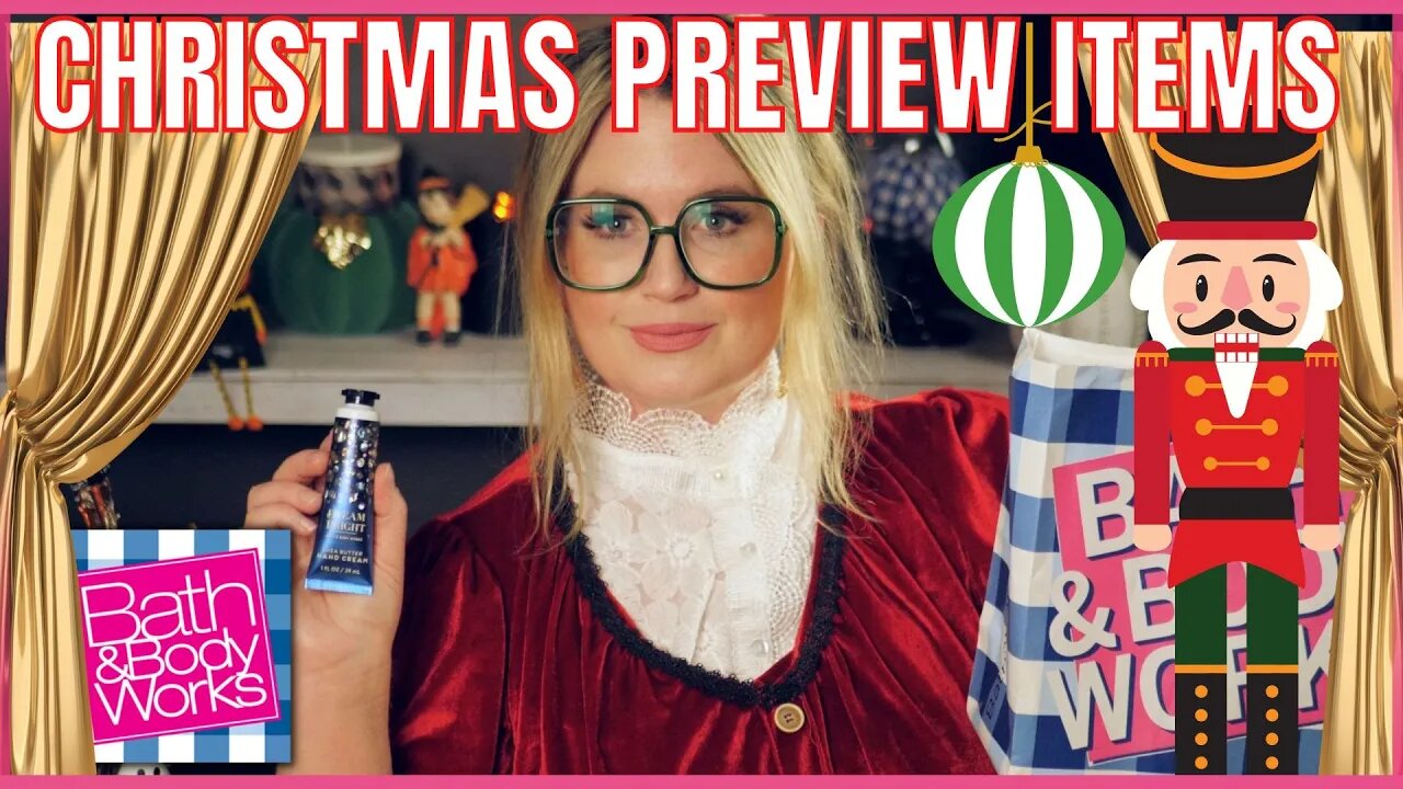 NEW CHRISTMAS ITEMS HAUL | Christmas Candles Plus Dream Bright | Bath & Bodyworks #bathandbodyworks