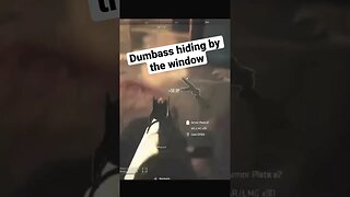 Dumbass hiding by the Window Subscribe for more #resurgence #warzone2 #shorts