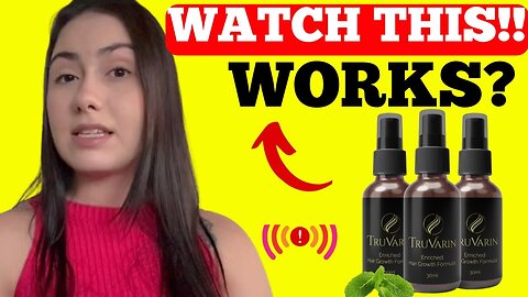 TRUVARIN HAIR SUPPLEMENT ❌WATCH THIS❌ TRUVARIN - TRUVARIN REVIEW - TRUVARIN HAIR LOSS - TRUVARIN OIL