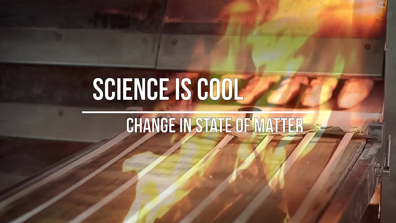 Science is cool - change in state of matter