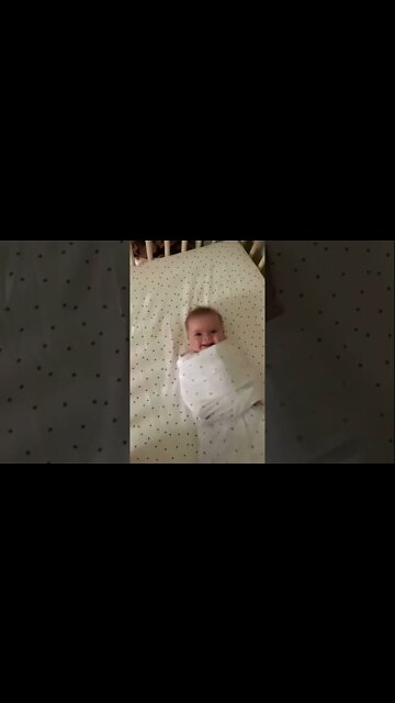 Cute baby 🥰💖 laughing