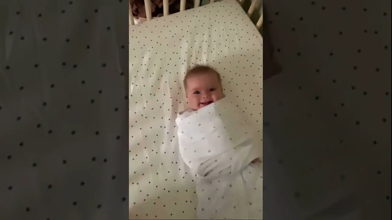 Cute baby 🥰💖 laughing