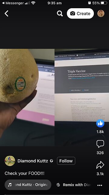 Vaccines are in fruits ?