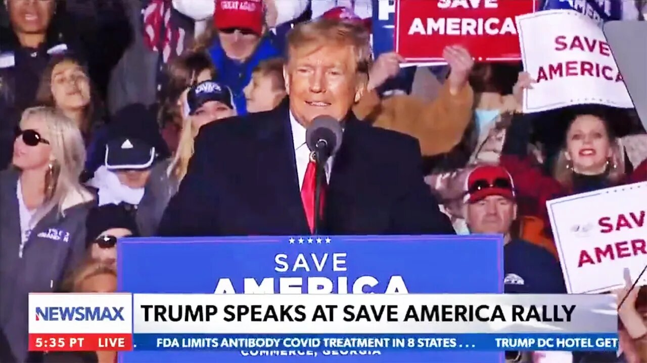 Trump's Brain Falls Out in Front of Tiny Crowd at Deranged Rally
