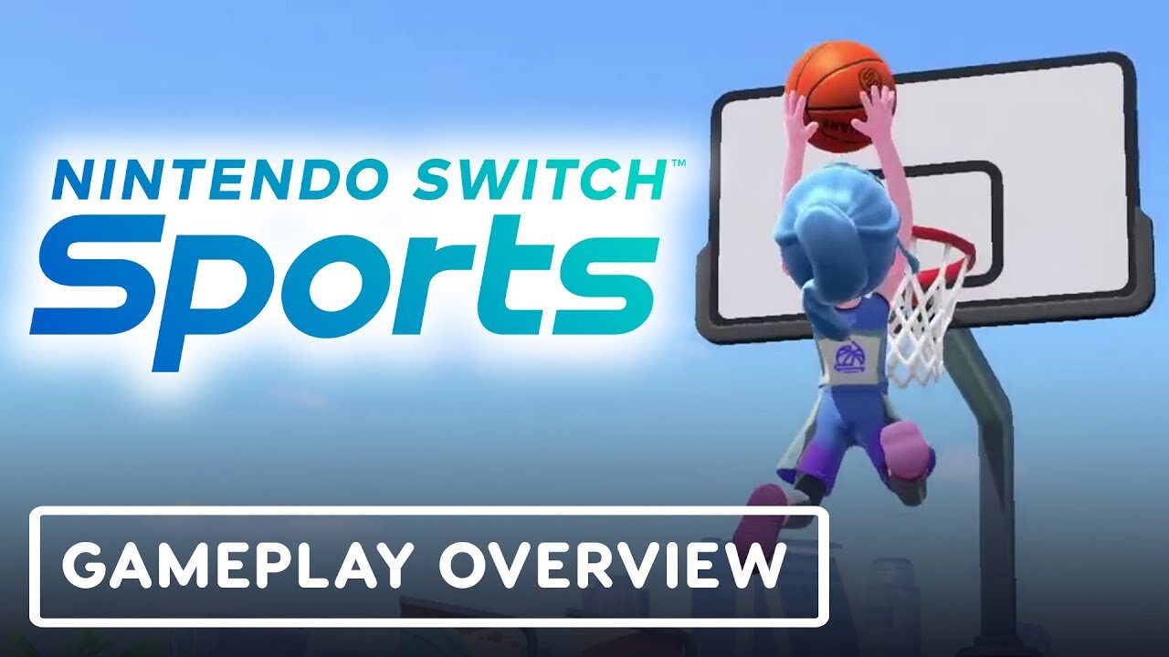 Nintendo Switch Sports - Official Basketball Update and Overview Trailer