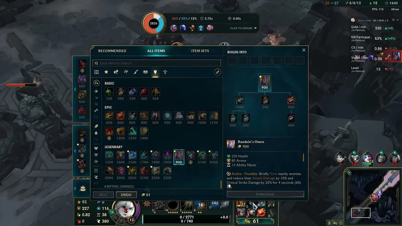 Leona robbed of the Penta