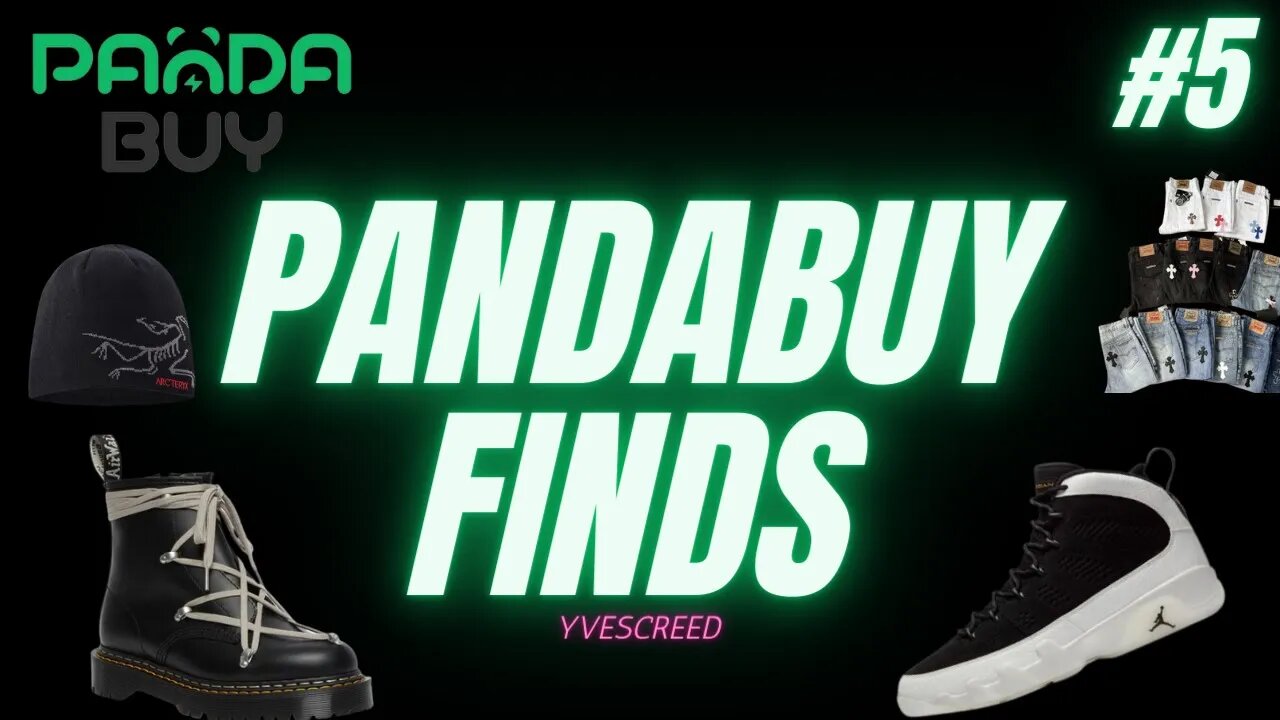 Pandabuy Finds #5 (Stussy, Doc Martins, Arc'teryx, Jordan 9 and more)