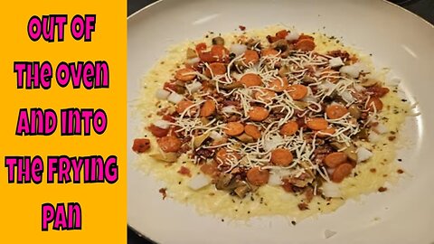 What's Cooking with The Bear? Crustless Keto friendly Frying pan Pizza