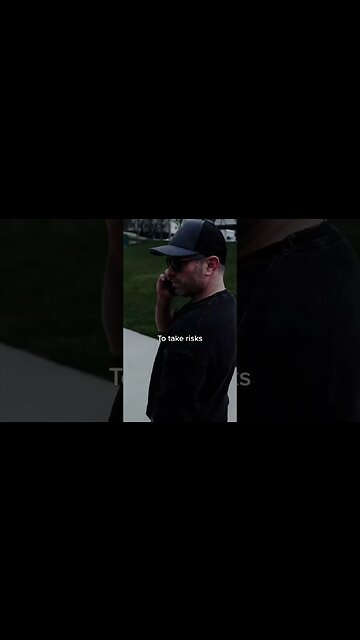 If youre not willing to take risks, you wont be able to find success