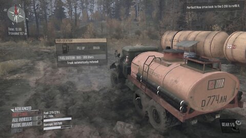 Spintires challenge,Repair and Refuel part 2