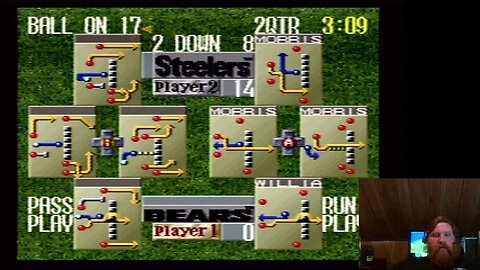 Whitey gets spanked on Tecmo III.