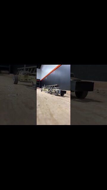 Tiny Pull Truck Getting After It! 1/24 Scale RC Pulling #rc #scx24 #rctruck