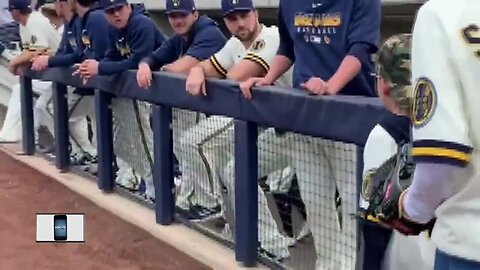 Oconto Falls boy throws first pitch at Brewers Spring Training