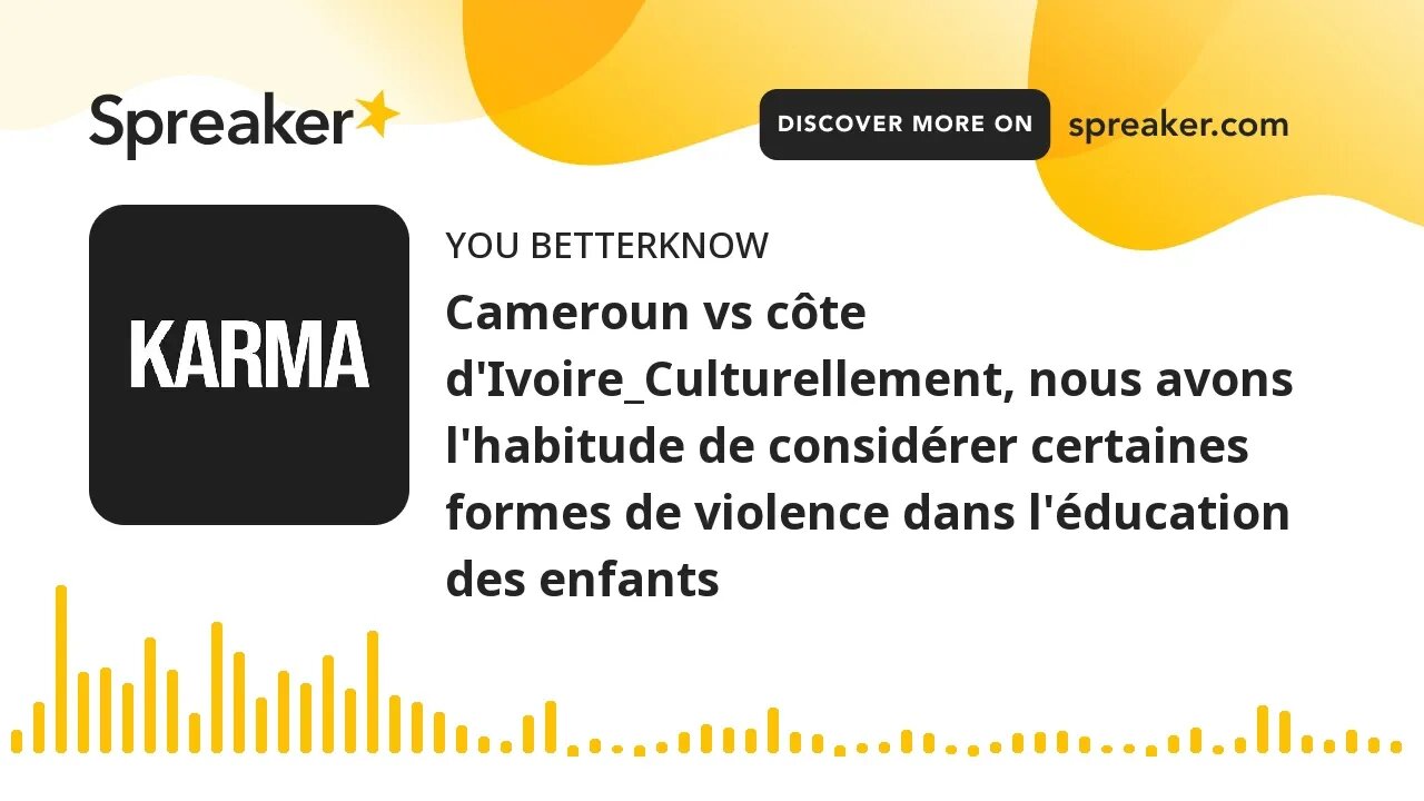 Cameroun vs côte d'Ivoire_Culturellement, nous avons l'habitude de considérer certaines formes de vi