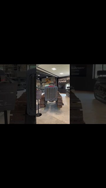 Gray Caterpillar Tractors