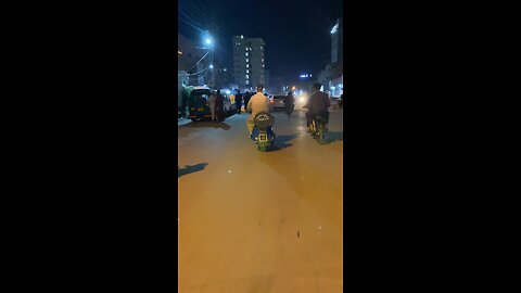 A Pakistani has written a humorous line on back of their bike related to Modi and Abhinandan.