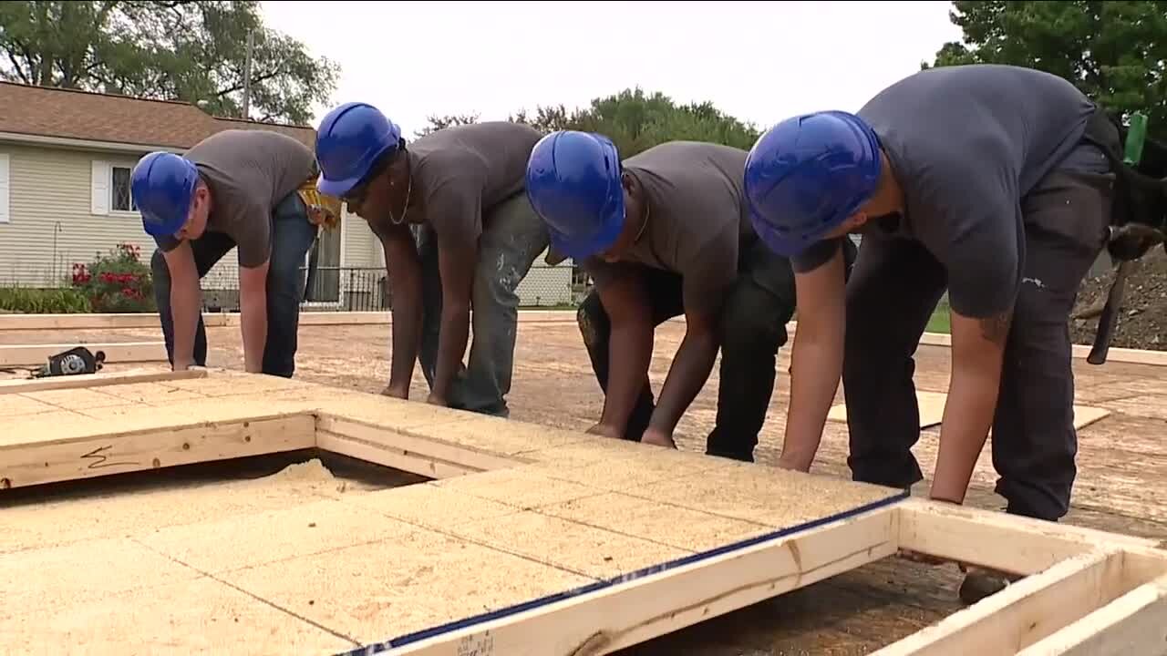 Teens build for future through summer Habitat Builders Academy program