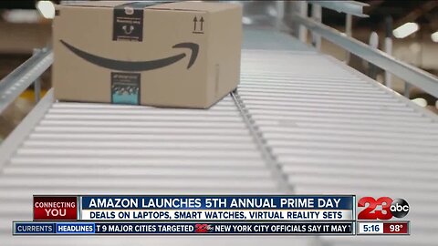 Amazon launches 5th annual Prime Day