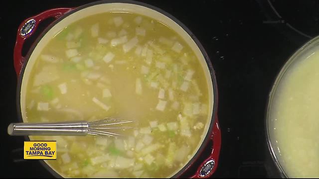 Classic Greek soup warms the soul of cold, winter day