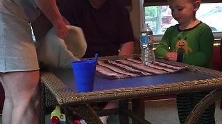 Water Bottle Trick Fail