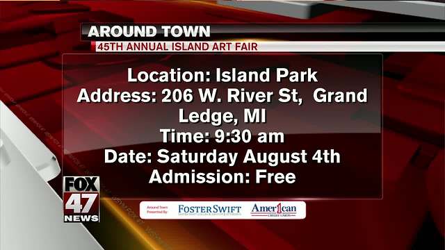 Around Town 8/3/18: 45th annual island art fair