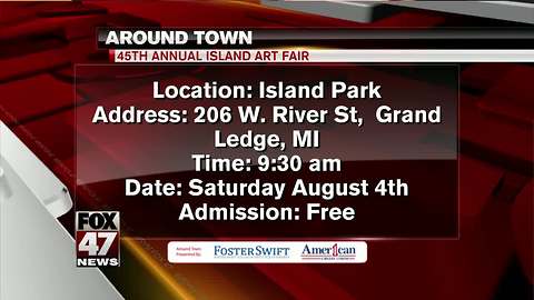 Around Town 8/3/18: 45th annual island art fair