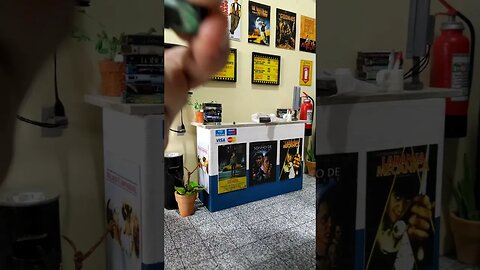 Mini locadora de filmes Anos 90