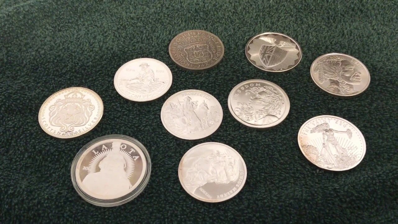 Top 10 Silver 1 Ounce Rounds Of All Time!