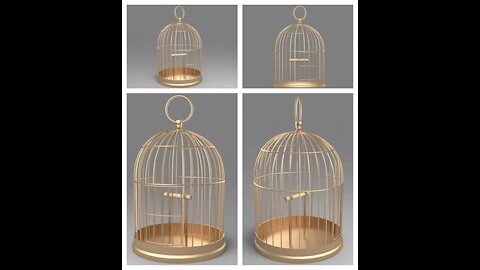 Bird Cage 3d model