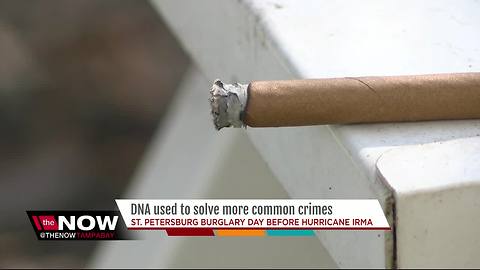 St. Pete Police use DNA from cigar to solve burglary