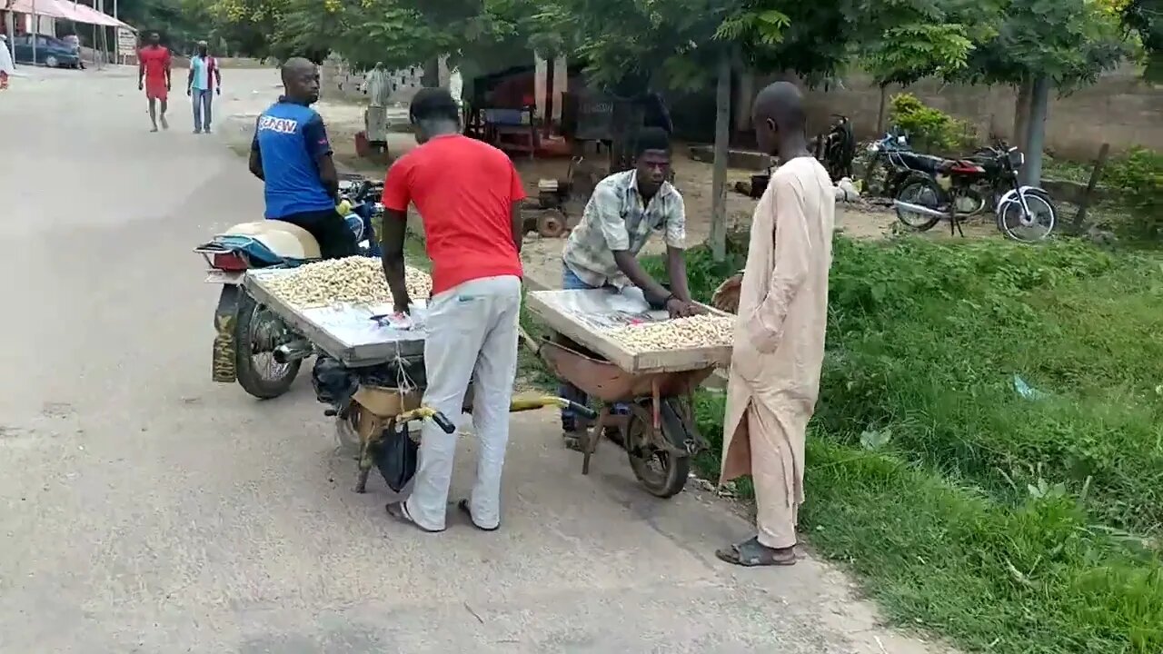 Arriving at the Tahir Palace Hotel in Kano, Nigeria