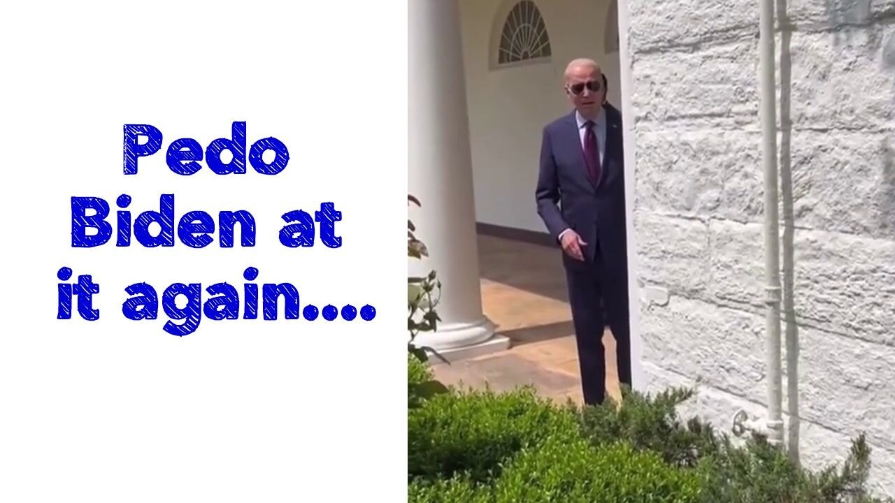 Pedo Biden at it again