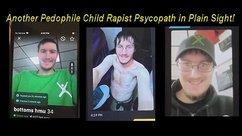 Courtney Elizxbeth: Pedophile Child Rapist Psychopath Calls His Mom When Confronted!